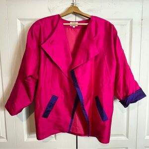 Appliquéd SILK Jacket